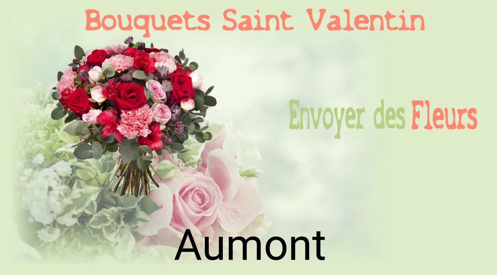 Roses de Saint-Valentin livrées à Aumont